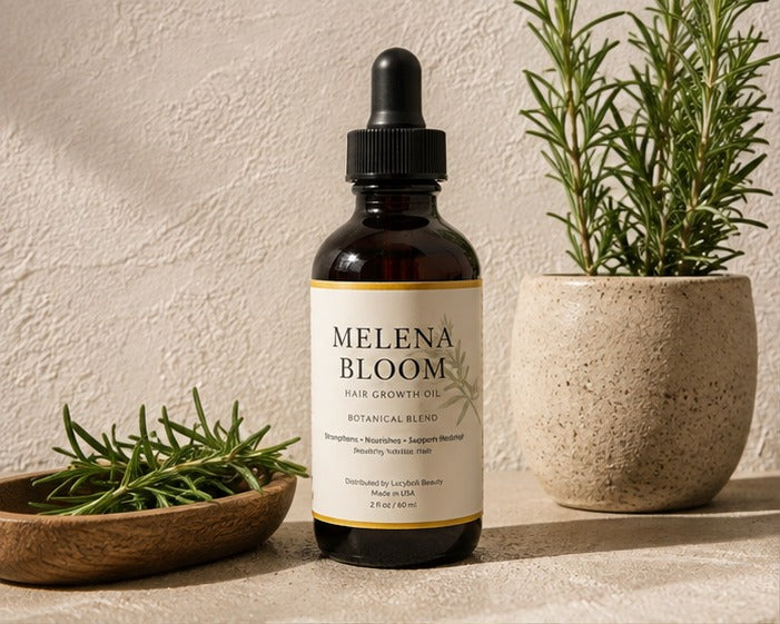 Melena Bloom Oil — Aceite Botánico para el Cabello